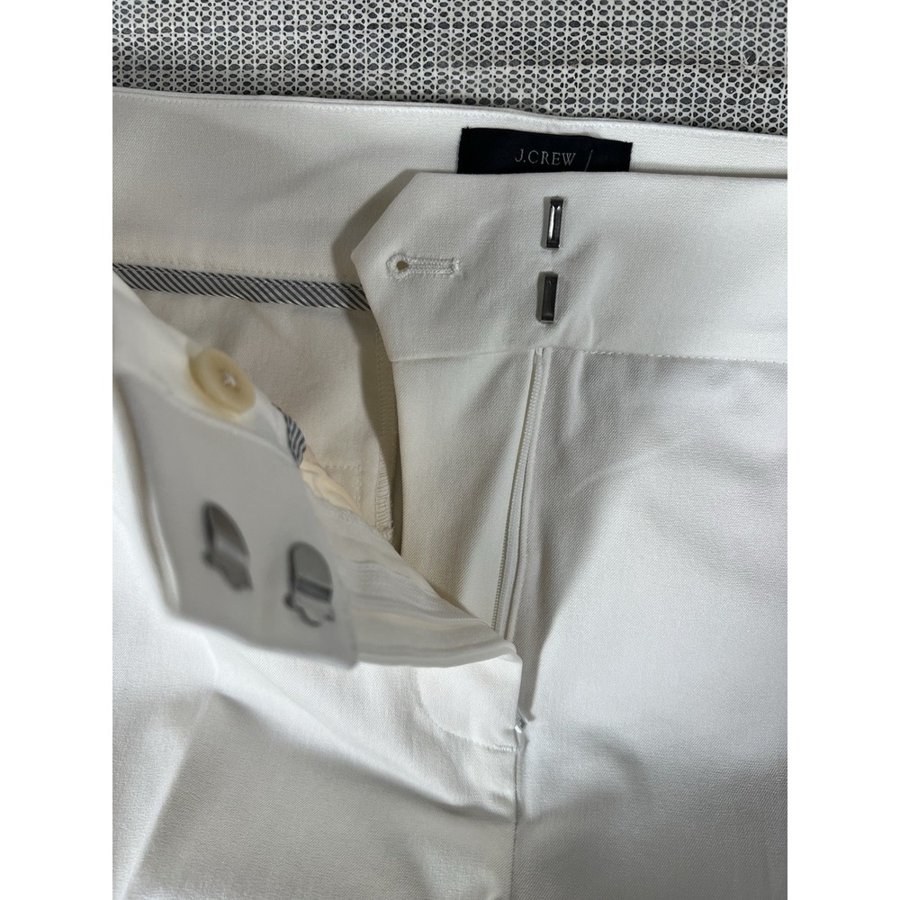 J. Crew Remy Pant High Rise Wide Leg Women 10T Ivory Style Av396 - Picture 3 of 15